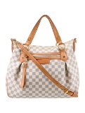 Louis Vuitton Azur Evora Mm Brass Hdw Shldr Bag
