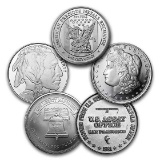 1 Oz Silver Round - Secondary Market (random)