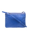 Celine Python Trio Blue Python Crossbody Bag