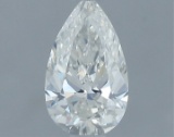 Gia Certified Pear Cut .34ct Si2 Diamond