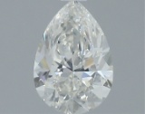Gia Certified Pear Cut 1.00ct Si1 Diamond