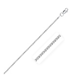 14k White Gold Franco Chain