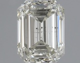 Gia Certified Emerald Cut .90ct Si1 Diamond