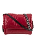 The Marc Jacobs Red Leather Chain-link Shldr Bag