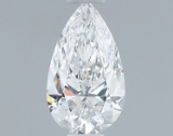 Gia Certified Pear Cut .60ct Vvs2 Diamond