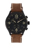 Tissot Chrono Xl Black Dial Qtz Men's 45mm