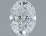 Gia Certified Oval Cut .30ct Si1 Diamond
