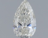 Gia Certified Pear Cut .40ct Si1 Diamond