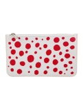 Louis Vuitton White Empreinte Polka Dot Prt Clutch