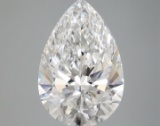 Igi Certified Pear Cut 4.76ct Vs1 Lab Diamond