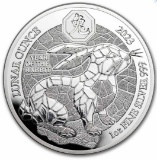 2023 Rwanda 1 Oz Silver Year Of The Rabbit Proof