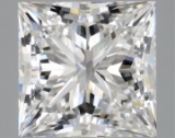 Igi Certified Princess Cut 4.10ct Vs1 Lab Diamond