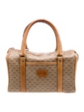 Gucci Boston Printed Micro Gg Mono Top Hdl Bag