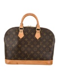 Louis Vuitton Alma Pm Ctd Canvas Top Handle Bag
