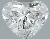 Gia Certified Heart Cut .54ct Vvs1 Diamond