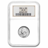 1938-s Washington Quarter Ms-65 Ngc