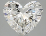 Igi Certified Heart Cut 2.98ct Vvs2 Lab Diamond