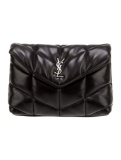 Saint Laurent Quilted Loulou Small Lthr Shldr Bag