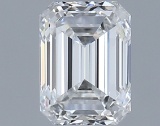 Gia Certified Emerald Cut .50ct Vvs1 Diamond