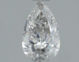 Gia Certified Pear Cut .50ct Si2 Diamond