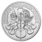 Austria 1 Oz Silver Philharmonic (random Year)