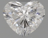 Gia Certified Heart Cut .63ct Vvs2 Diamond