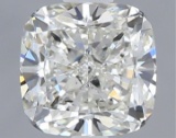 Gia Certified Cushion Cut 1.03ct Si2 Diamond