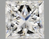 Igi Certified Princess Cut 5.00ct Vvs2 Lab Diamond