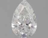 Gia Certified Pear Cut .50ct Si2 Diamond