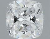 Gia Certified Cushion Cut 1.00ct Si1 Diamond