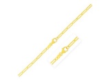 14k Gold Paperclip Chain Necklace 20