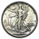 1943 Walking Liberty Half Dollar Bu