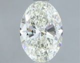 Gia Certified Oval Cut 1.00ct Vvs2 Diamond