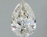 Gia Certified Pear Cut .90ct Vs1 Diamond