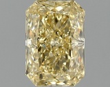 Fancy Yellow Radiant Cut 1.47ct Vs1 Lab Diamond
