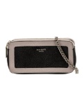 Kate Spade Pink Lthr Multitonal Hdw Zip Minaudiere