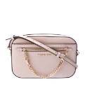 Michael Kors Pink Saffiano Zip Cls Crossbody Bag