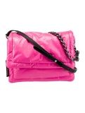 Marc Jacobs Pink Nylon Silver-tone Hdw Shldr Bag
