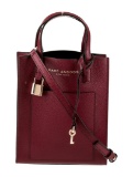 Marc Jacobs Red Lthr Gold-tone Hdw Top Hdl Bag