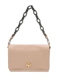 Tory Burch Neutrals Leather Turn-lock Shldr Bag