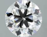 Gia Certified Round Cut .90ct Vvs1 Diamond