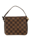 Louis Vuitton Ebene Vtg Brn Brass Hdw Top Hdl Bag
