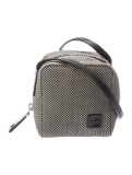 Bally Black Printed Silver-tone Hdw Crossbody Bag