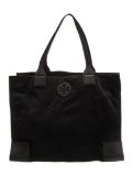Tory Burch Blk Nylon Gold-tone Hdw Shldr Bag