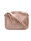 Allsaints Neutrals Leather Zip Crossbody Bag