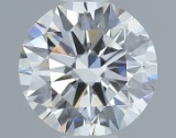 Gia Certified Round Cut .50ct Vvs1 Diamond