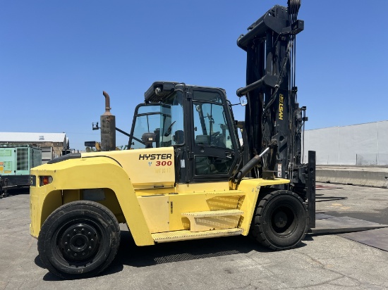 2016 Hyster H300HDZ 30,000lb Diesel Forlift