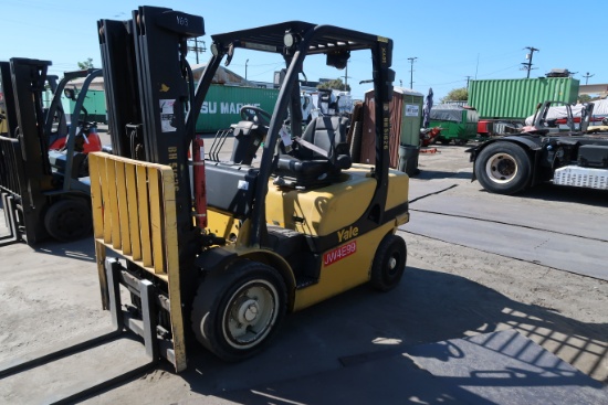 2018 Yale GDP050VXNKSE084 5000lb LPG Forklift