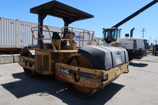 2001 Caterpillar CB-634C Double Drum Roller