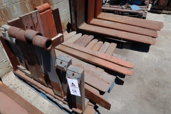 10 Sets Assorted 48" Forlift Forks